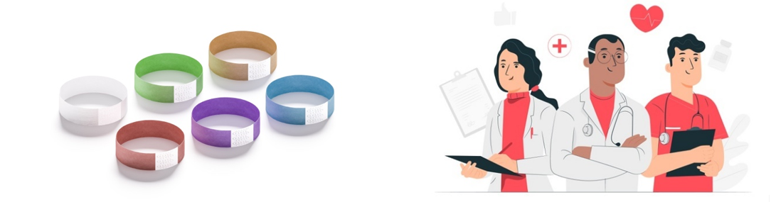 Image des bracelets Tyveck