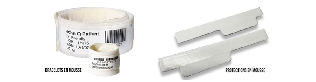 Photos des bracelets patients