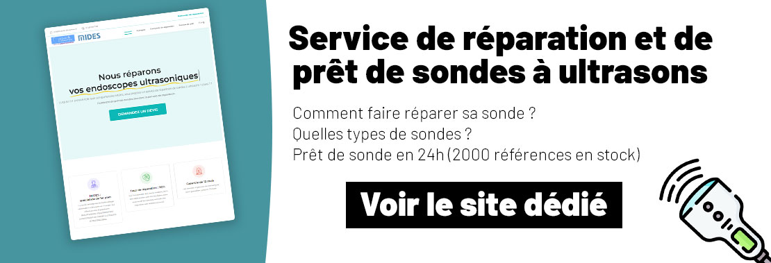 Réparation et prêt de sonde à ultrasons