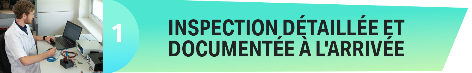 Étape 1 : inspection de la pièce à main de phacoémulsification