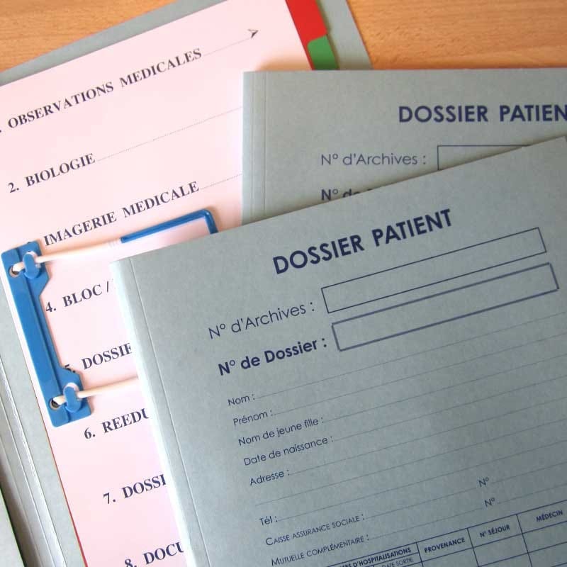Dossier patient standard