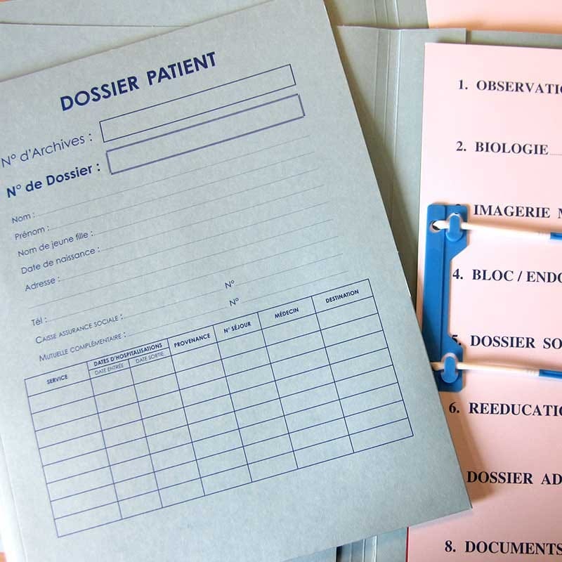 Dossier patient standard
