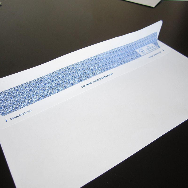 Enveloppes sécurisées extra blanches