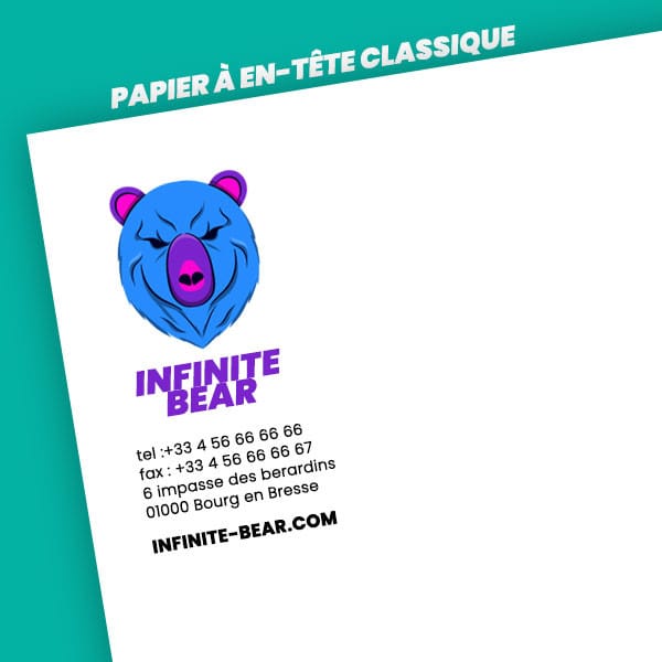 Têtes de lettres personnalisées