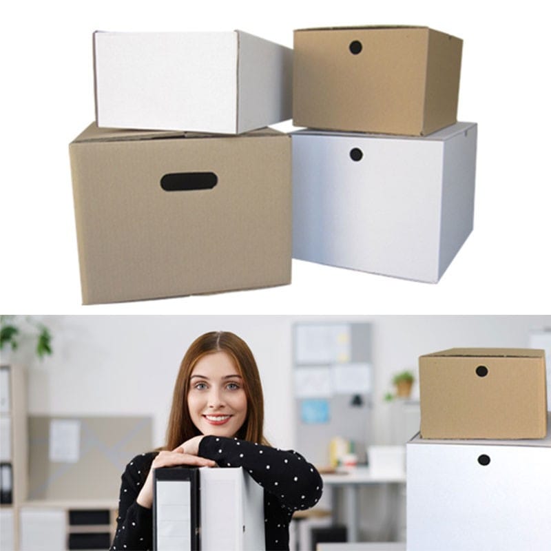 Boîtes d'archivage en carton sur-mesure