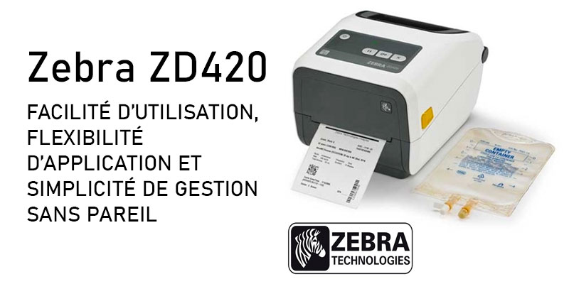 Photo imprimante Zebra ZD420-HC