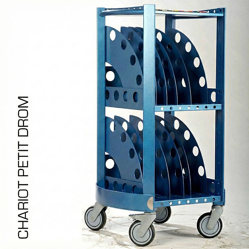 Chariot d'archivage de dossiers