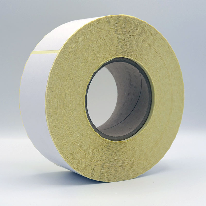 Bobine 1000 étiquettes 60x130 mm vélin permanent