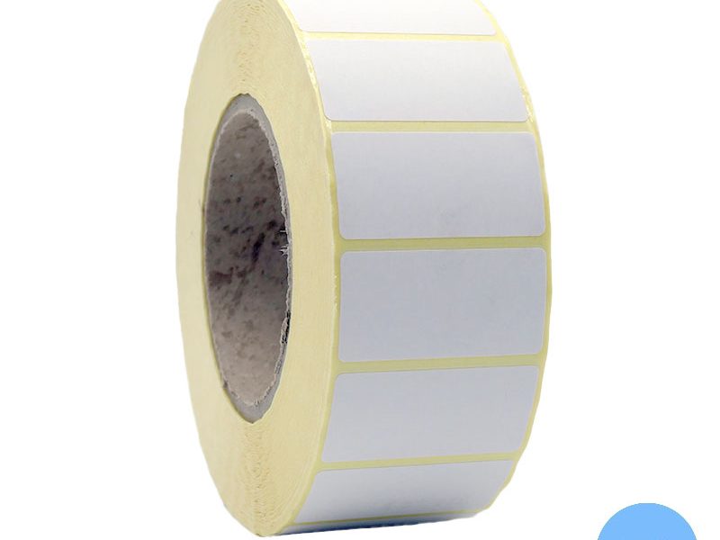 Bobine 3000 étiquettes 51x25 mm vélin permanent