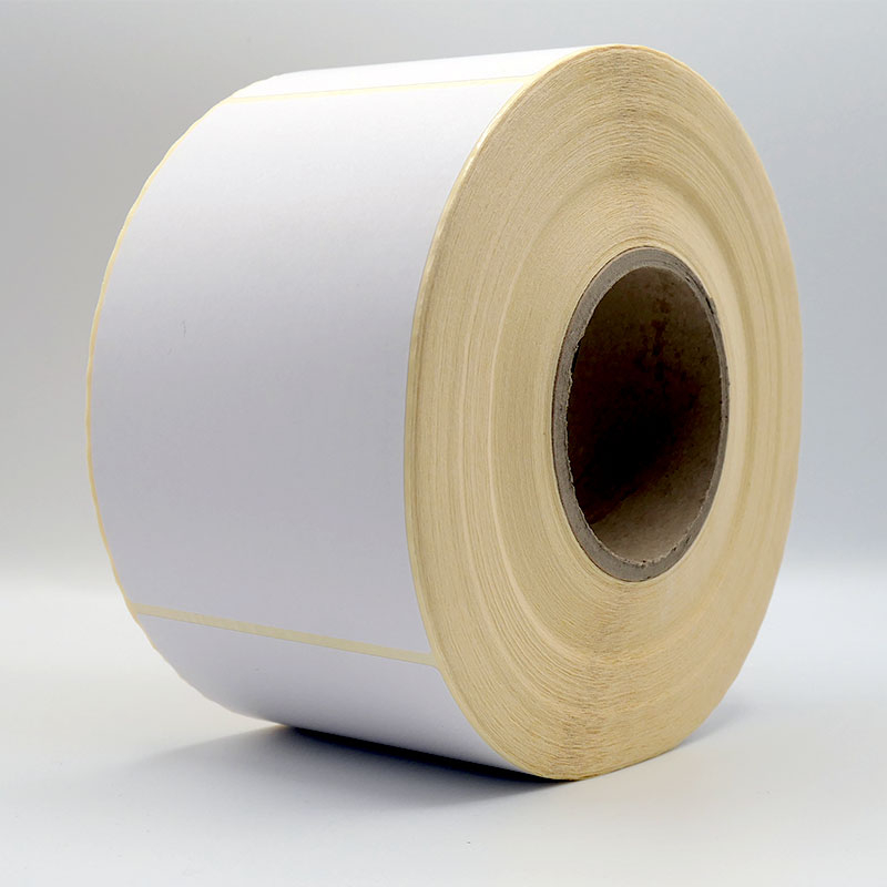 Bobine 1200 étiquettes 100x50 mm vélin permanent