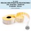 Bobine 3000 étiquettes 35x60 mm vélin enlevable