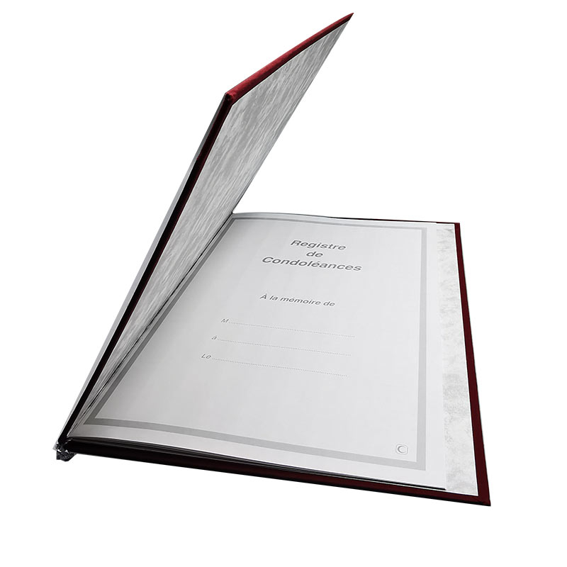 Registre des condoléances