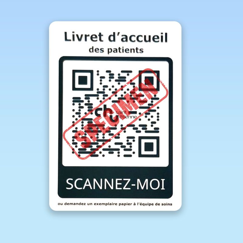 Étiquettes numériques QR CODE