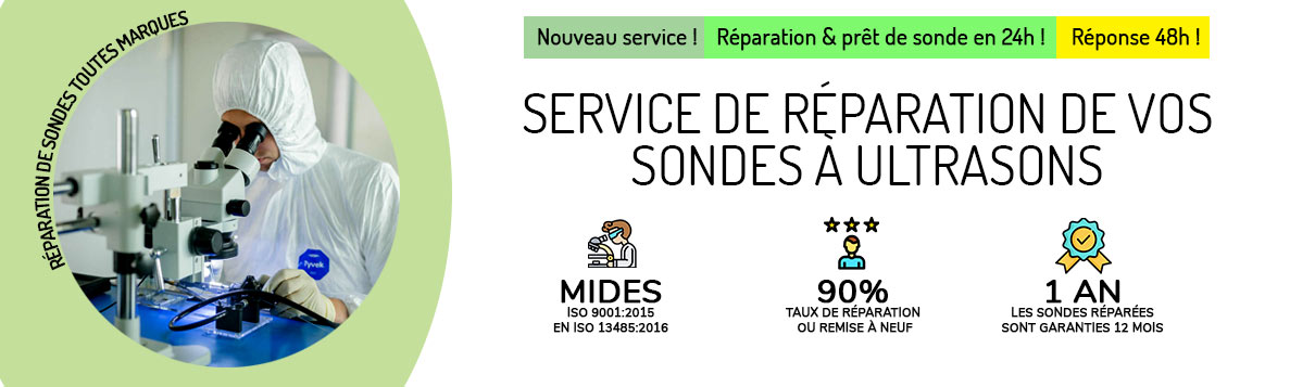 Faire réparer sa sondes échographique