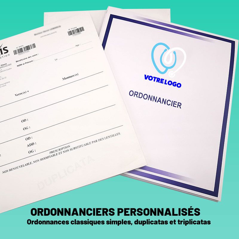 Bloc d'ordonnances classiques simples non sécurisées