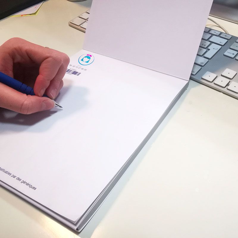 Bloc d'ordonnances classiques simples non sécurisées
