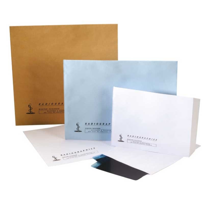 Pochettes radiologie avec ou sans impression