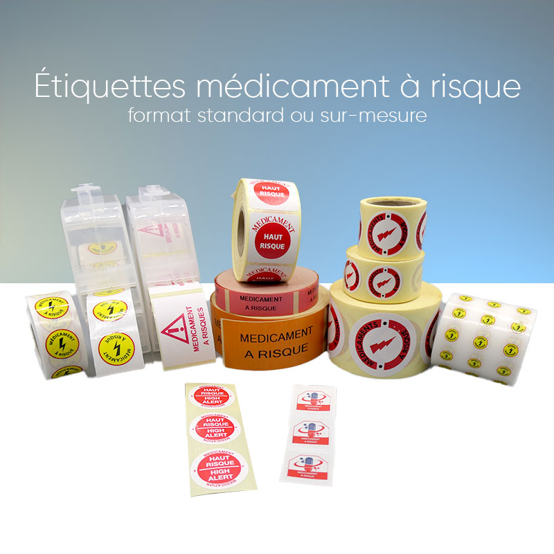 Étiquettes "médicament à risque"