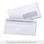 Enveloppes autocollantes blanches