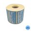 Bobine 1000 étiquettes réfrigérateur 60x30 mm vélin permanent