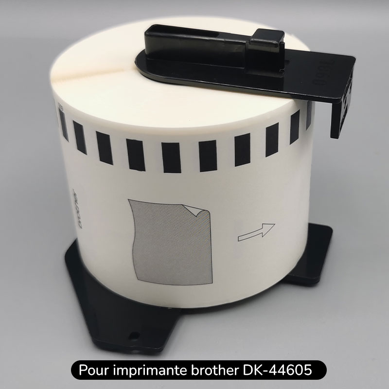 Bobine étiquettes imprimante Brother DK-44605