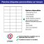 Planches étiquettes personnalisées sur-mesure
