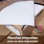 Planches étiquettes personnalisées sur-mesure