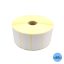 Bobine 2000 étiquettes 50x25 mm double enduction vélin permanent