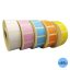 Bobine 1800 étiquettes 39x28 mm velin double enduction couleur