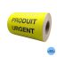 Bobine de 500 étiquettes 135x75 mm PRODUIT URGENT