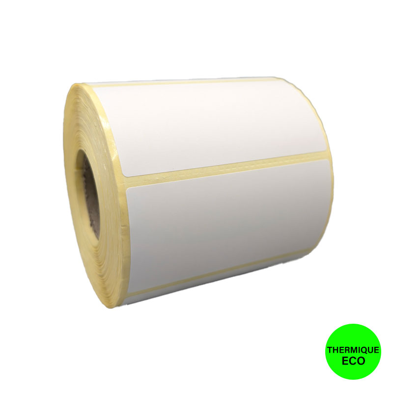 Bobine 1000 étiquettes 100x50 thermique ECO