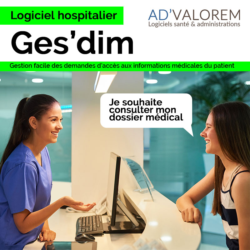 Logiciel hospitalier ges'dim loi kouchner