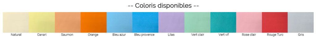 coloris dossiers et pochettes Luquet & Duranton