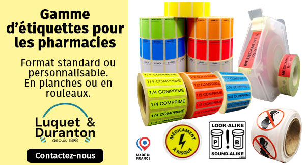 commandez vos étiquettes pour pharmacie