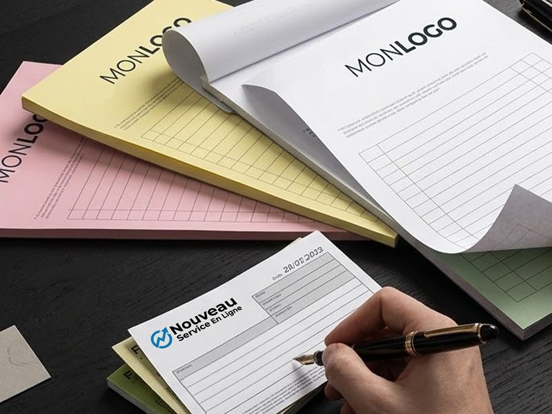 carnets autocopiants personnalisables