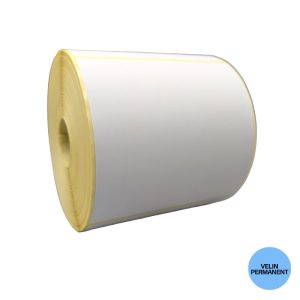 Bobine 700 étiquettes vélin 101,6x101,6 mm