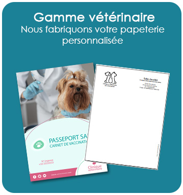 image montrant des dossiers personnalisés pour les cliniques vétérinaires